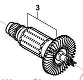 Induit BOSCH réf. 2 604 011 329
